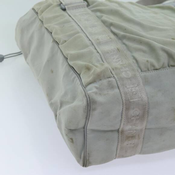 CHANEL Sports Line Tote Bag Canvas Gray CC - Picture 16 of 16